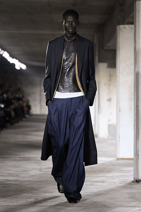 Dries Van Noten Fall Winter 2024 Paris Fashion Week menswear  runway show
