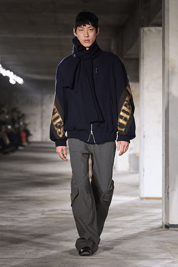 Dries Van Noten Fall Winter 2024 Paris Fashion Week menswear  runway show