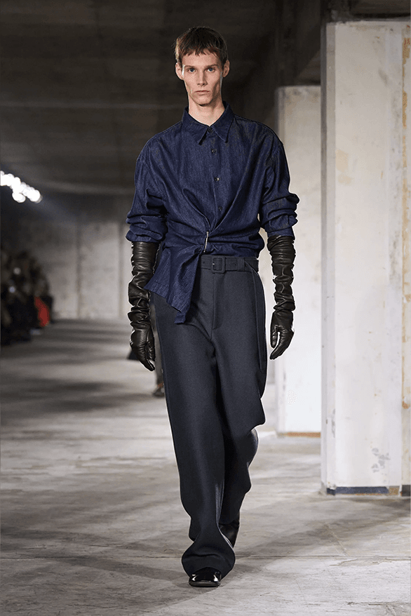 Dries Van Noten Fall Winter 2024 Paris Fashion Week menswear  runway show