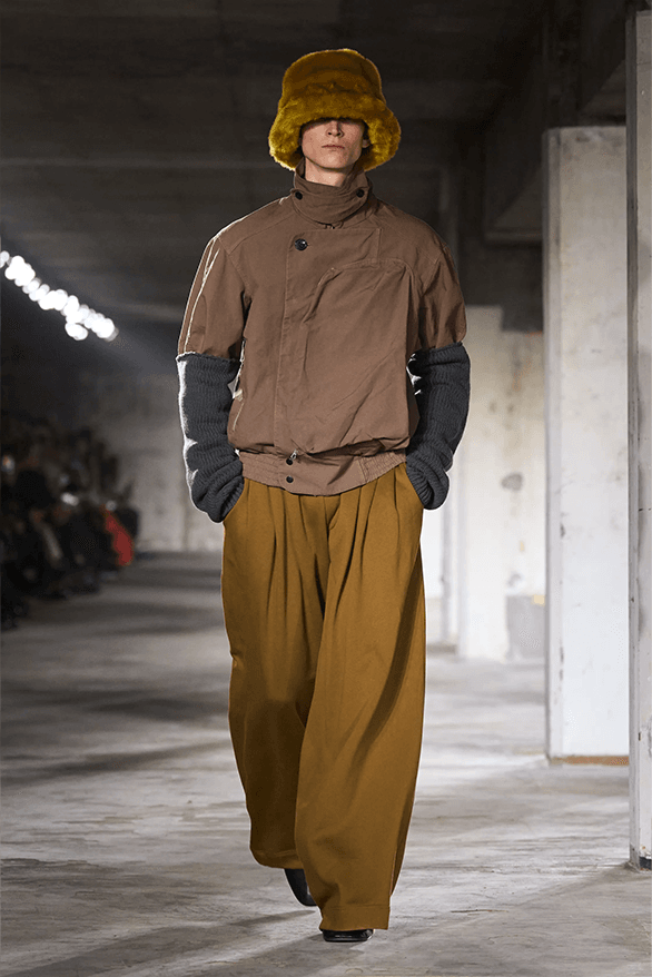 Dries Van Noten Fall Winter 2024 Paris Fashion Week menswear  runway show