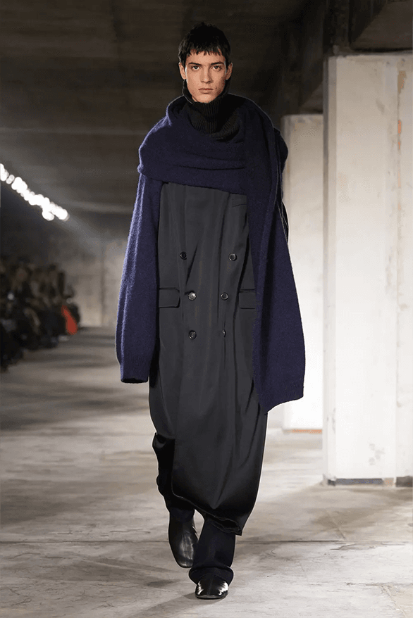 Dries Van Noten Fall Winter 2024 Paris Fashion Week menswear  runway show
