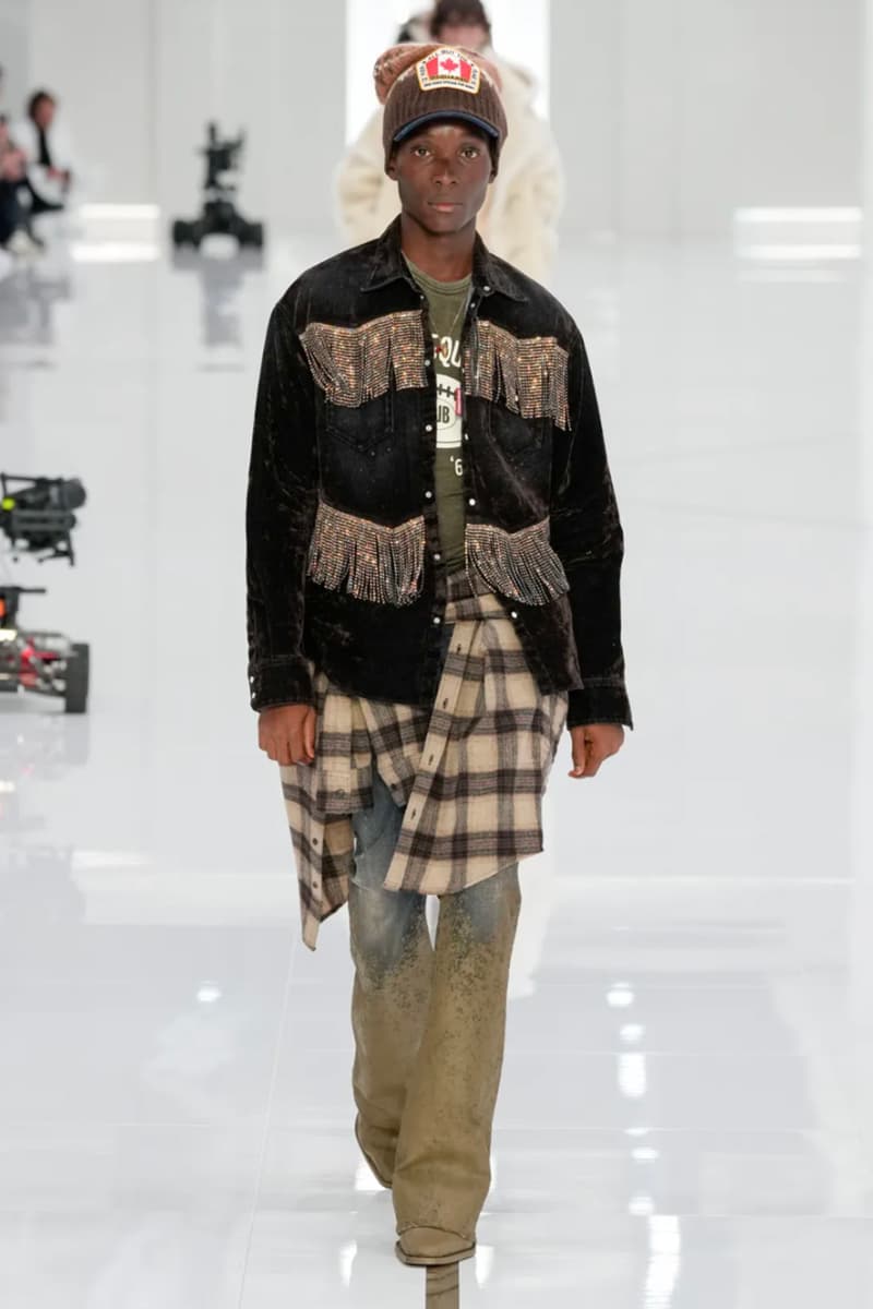 Dsquared2 Fall/Winter 2024 Collection Milan Fashion Week Men's Co-Ed Runway Images