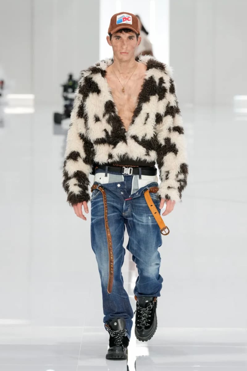 Dsquared2 Fall/Winter 2024 Collection Milan Fashion Week Men's Co-Ed Runway Images