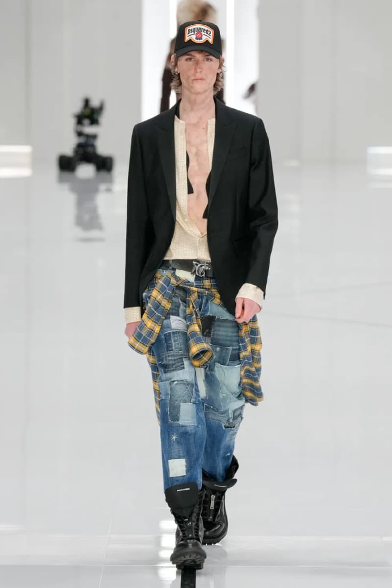 Dsquared2 Fall/Winter 2024 Collection Milan Fashion Week Men's Co-Ed Runway Images