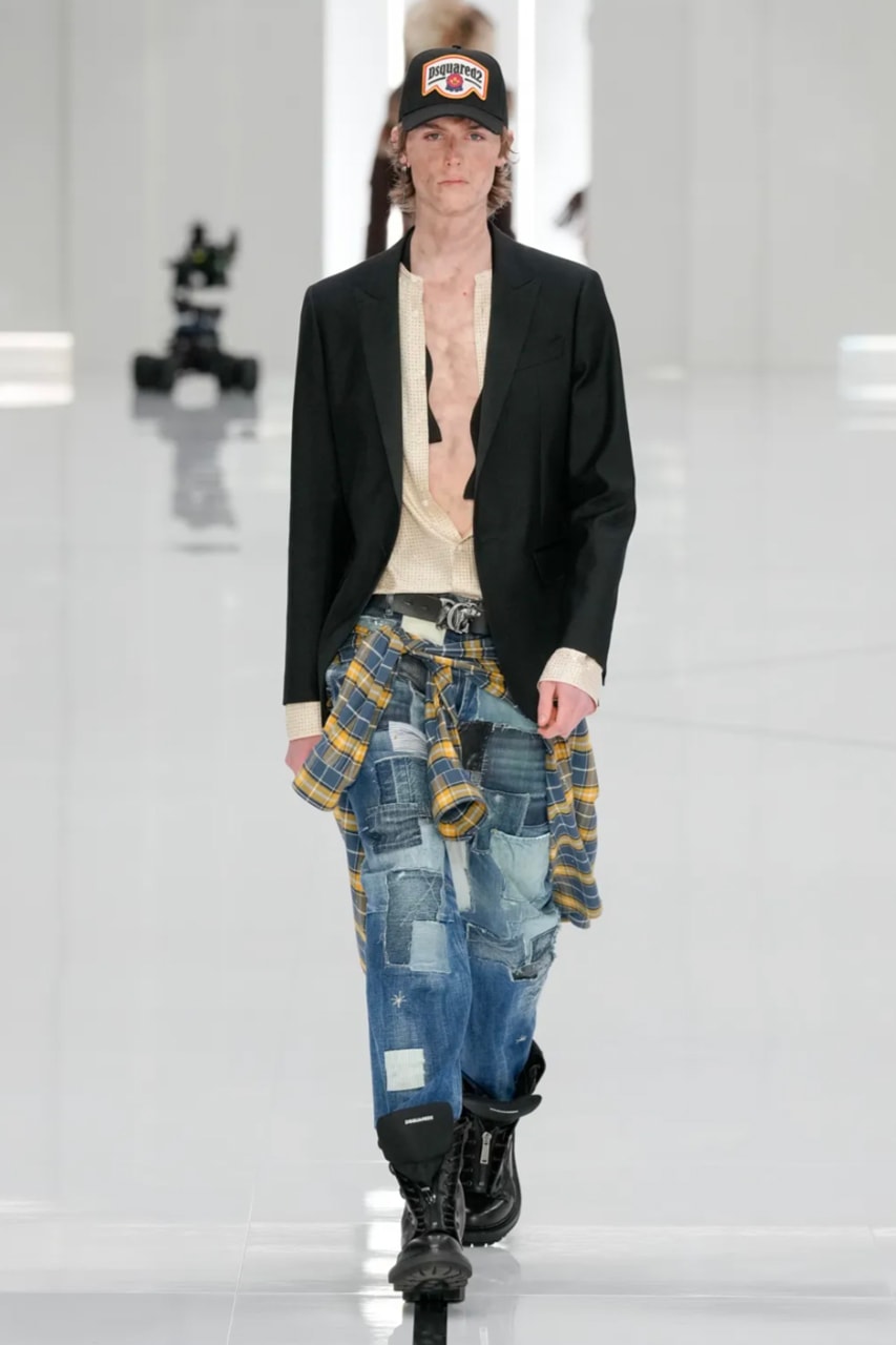 Dsquared2 Fall/Winter 2024 Collection Milan Fashion Week Men's Co-Ed Runway Images