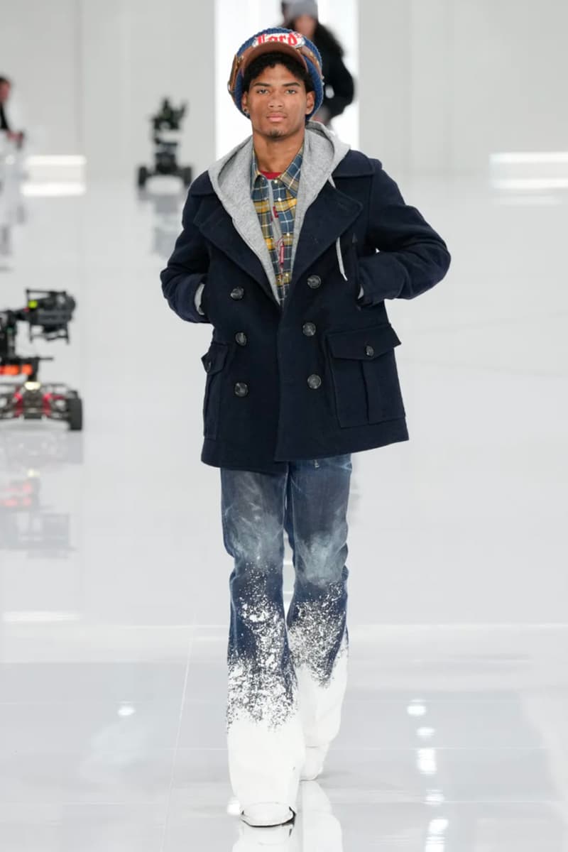 Dsquared2 Fall/Winter 2024 Collection Milan Fashion Week Men's Co-Ed Runway Images