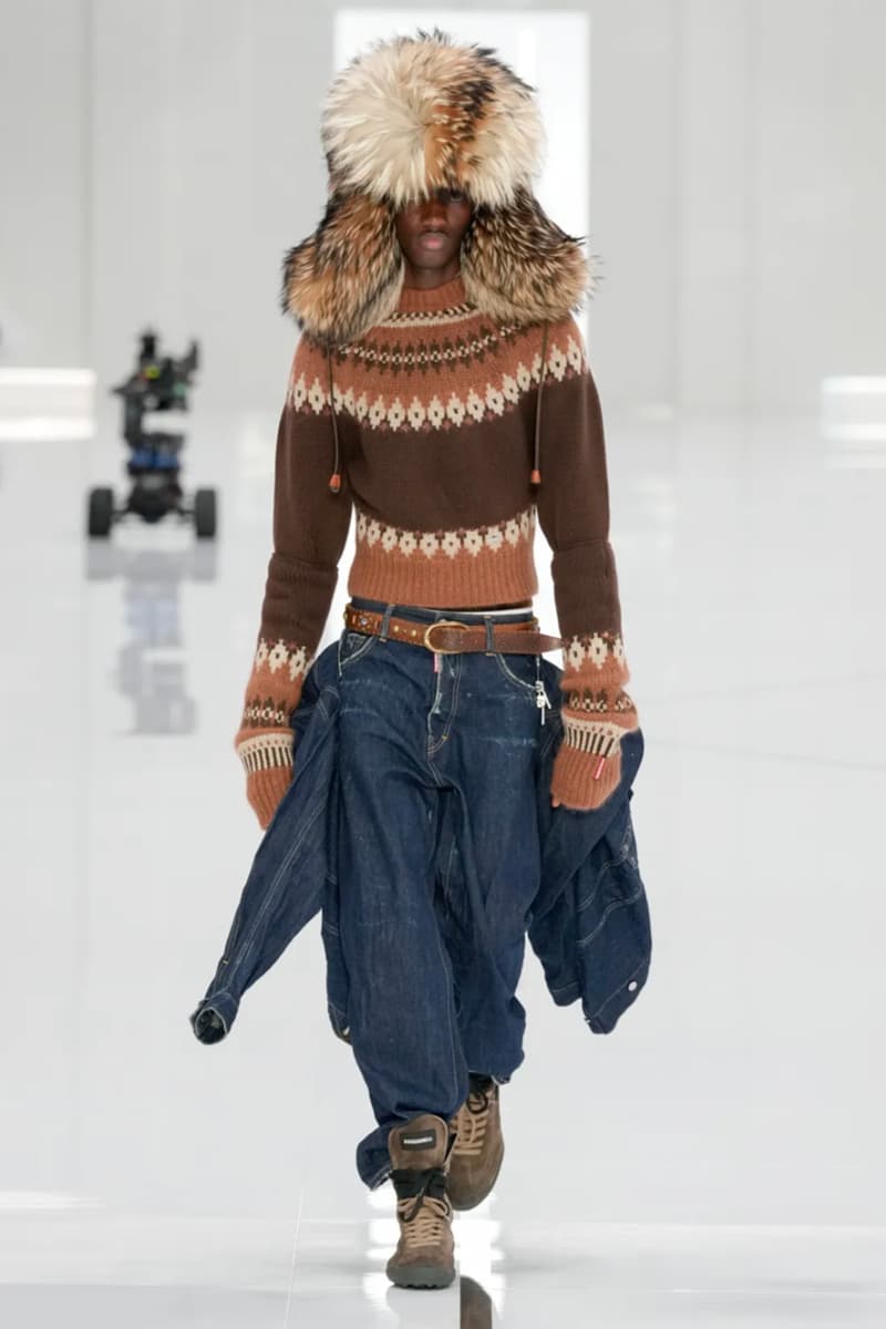 Dsquared2 Fall/Winter 2024 Collection Milan Fashion Week Men's Co-Ed Runway Images