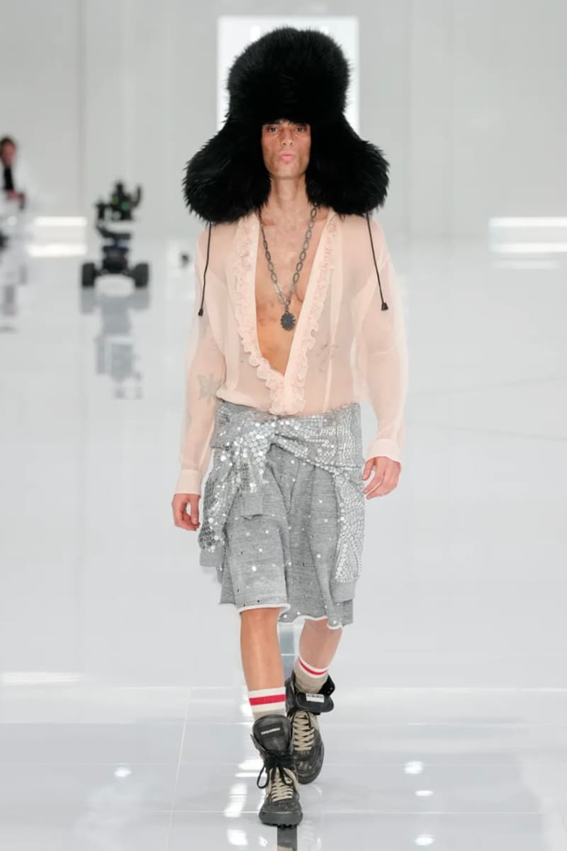 Dsquared2 Fall/Winter 2024 Collection Milan Fashion Week Men's Co-Ed Runway Images