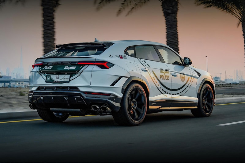 Dubai Police Lamborghini Urus Performante Info