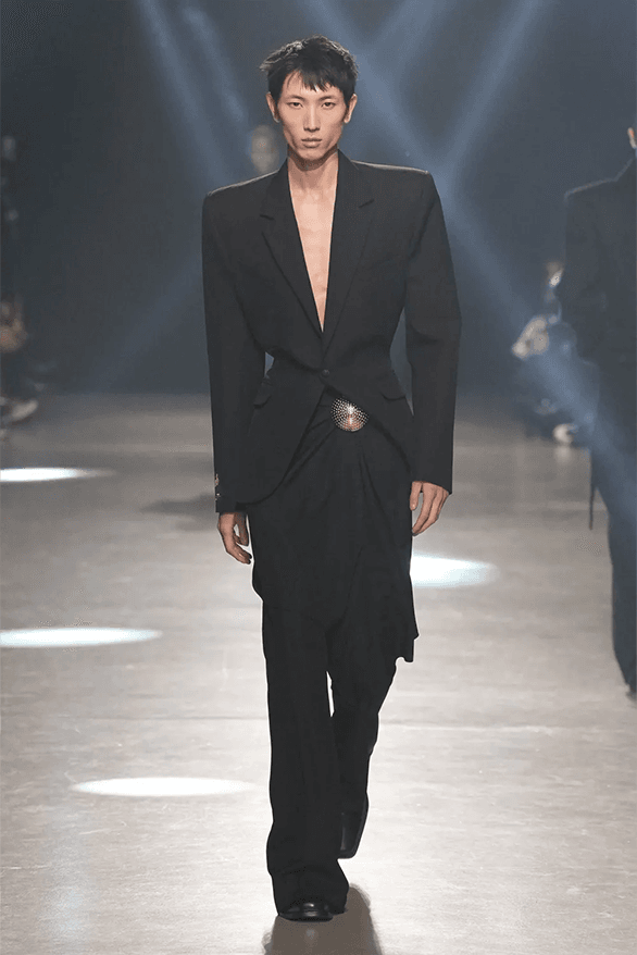 EGONlab Fall Winter 2024 Paris Fashion Week menswear Florentin Glémarec Kevin Nompeix runway show