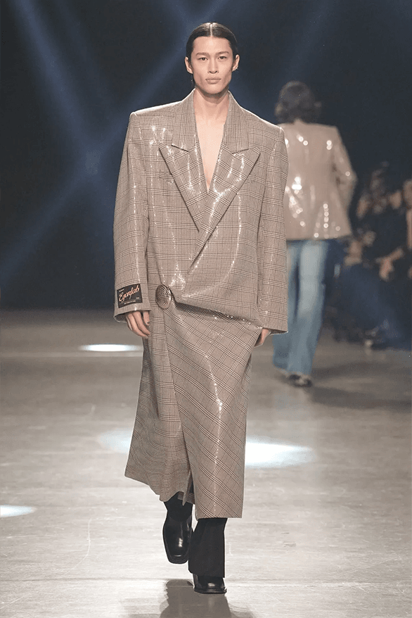 EGONlab Fall Winter 2024 Paris Fashion Week menswear Florentin Glémarec Kevin Nompeix runway show