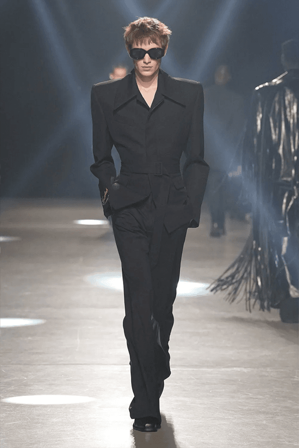 EGONlab Fall Winter 2024 Paris Fashion Week menswear Florentin Glémarec Kevin Nompeix runway show