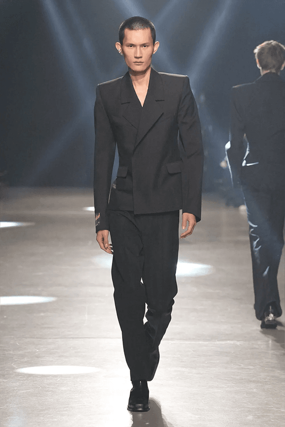 EGONlab Fall Winter 2024 Paris Fashion Week menswear Florentin Glémarec Kevin Nompeix runway show