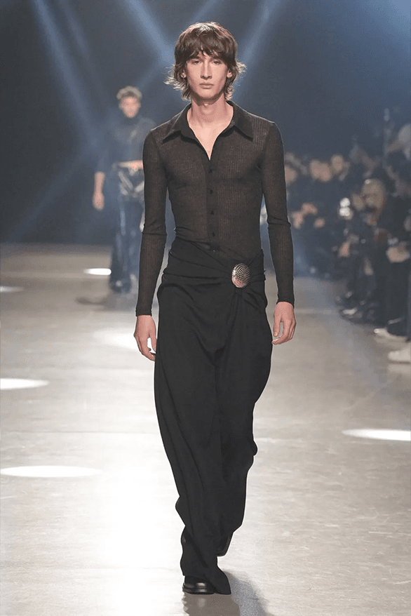 EGONlab Fall Winter 2024 Paris Fashion Week menswear Florentin Glémarec Kevin Nompeix runway show