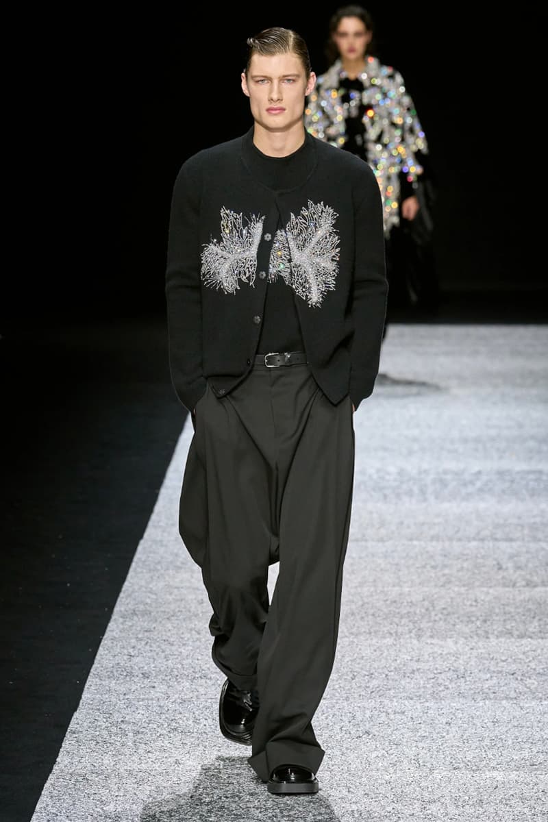 Emporio Armani Fall/Winter 2024 Collection Milan Fashion Week Men's Menswear Runway Images