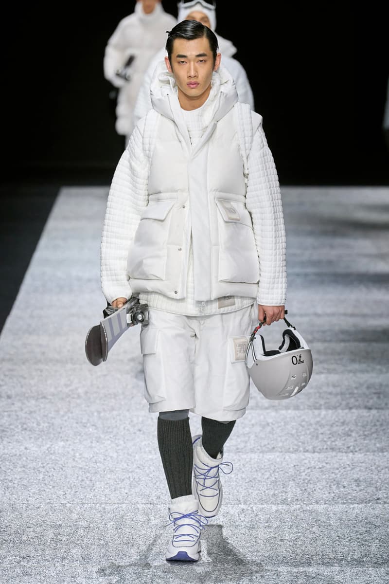 Emporio Armani Fall/Winter 2024 Collection Milan Fashion Week Men's Menswear Runway Images