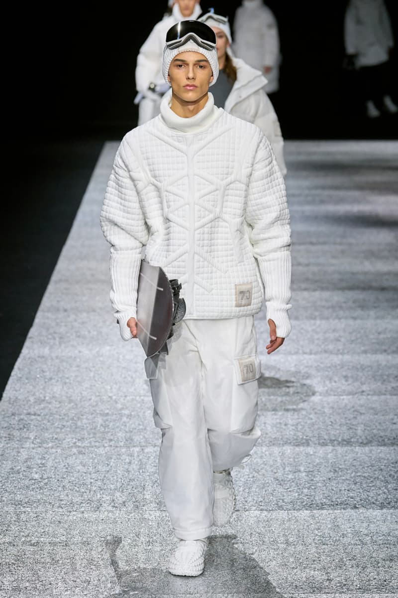 Emporio Armani Fall/Winter 2024 Collection Milan Fashion Week Men's Menswear Runway Images