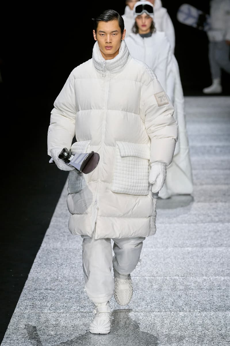 Emporio Armani Fall/Winter 2024 Collection Milan Fashion Week Men's Menswear Runway Images