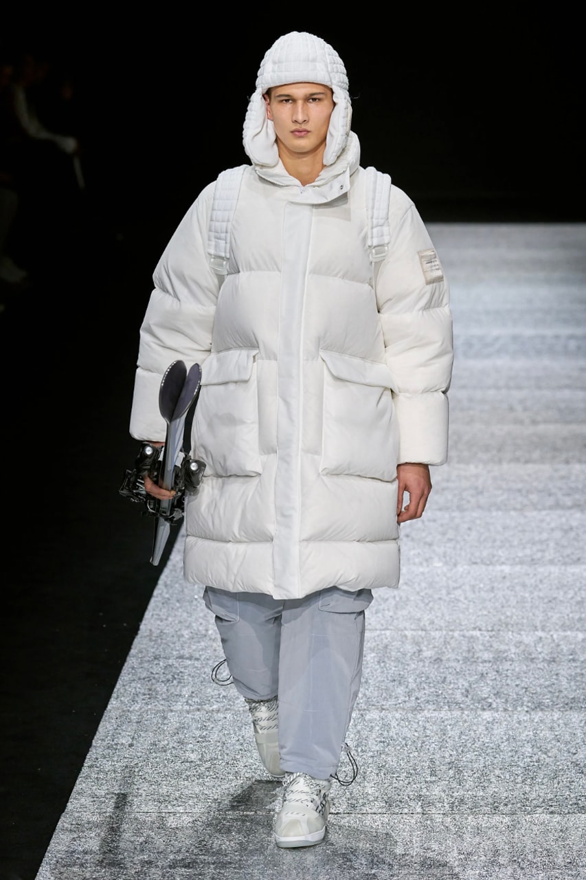 Emporio Armani Fall/Winter 2024 Collection Milan Fashion Week Men's Menswear Runway Images