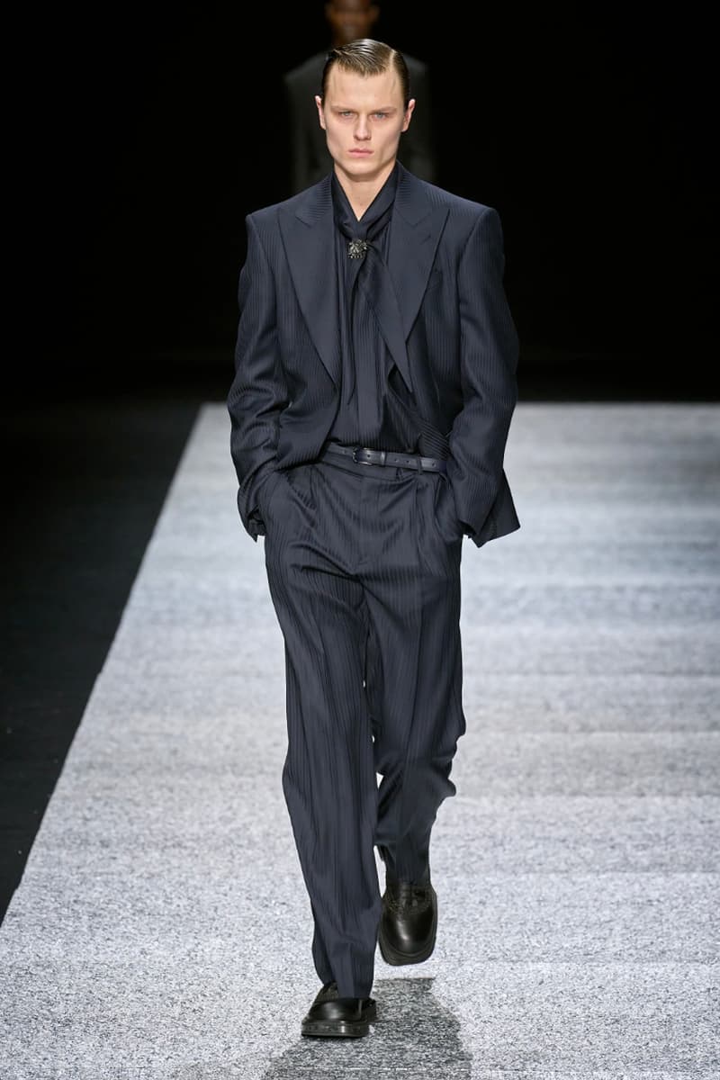 Emporio Armani Fall/Winter 2024 Collection Milan Fashion Week Men's Menswear Runway Images