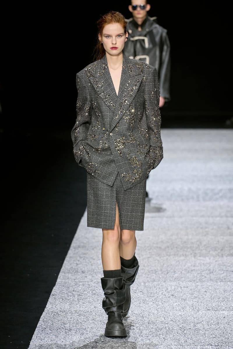 Emporio Armani Fall/Winter 2024 Collection Milan Fashion Week Men's Menswear Runway Images