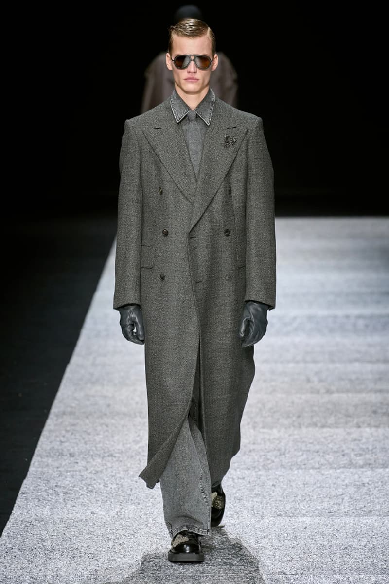 Emporio Armani Fall/Winter 2024 Collection Milan Fashion Week Men's Menswear Runway Images