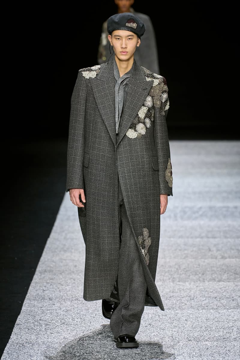 Emporio Armani Fall/Winter 2024 Collection Milan Fashion Week Men's Menswear Runway Images