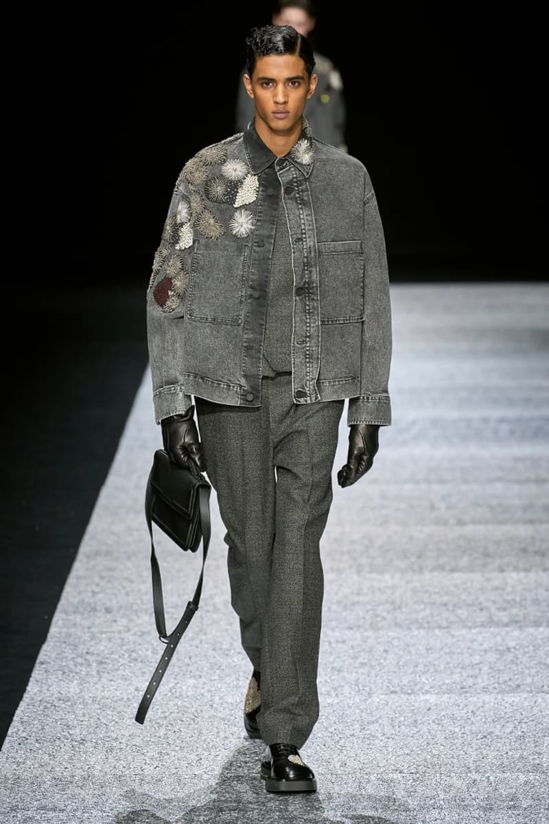 Emporio Armani Fall/Winter 2024 Collection Milan Fashion Week Men's Menswear Runway Images