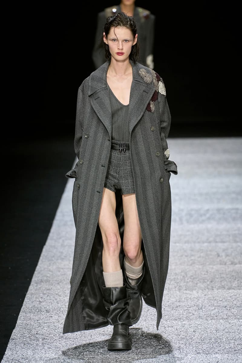 Emporio Armani Fall/Winter 2024 Collection Milan Fashion Week Men's Menswear Runway Images