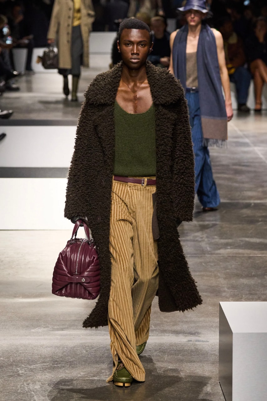 Fendi Fall/Winter 2024 Menswear Collection Milan Fashion Week Runway Images