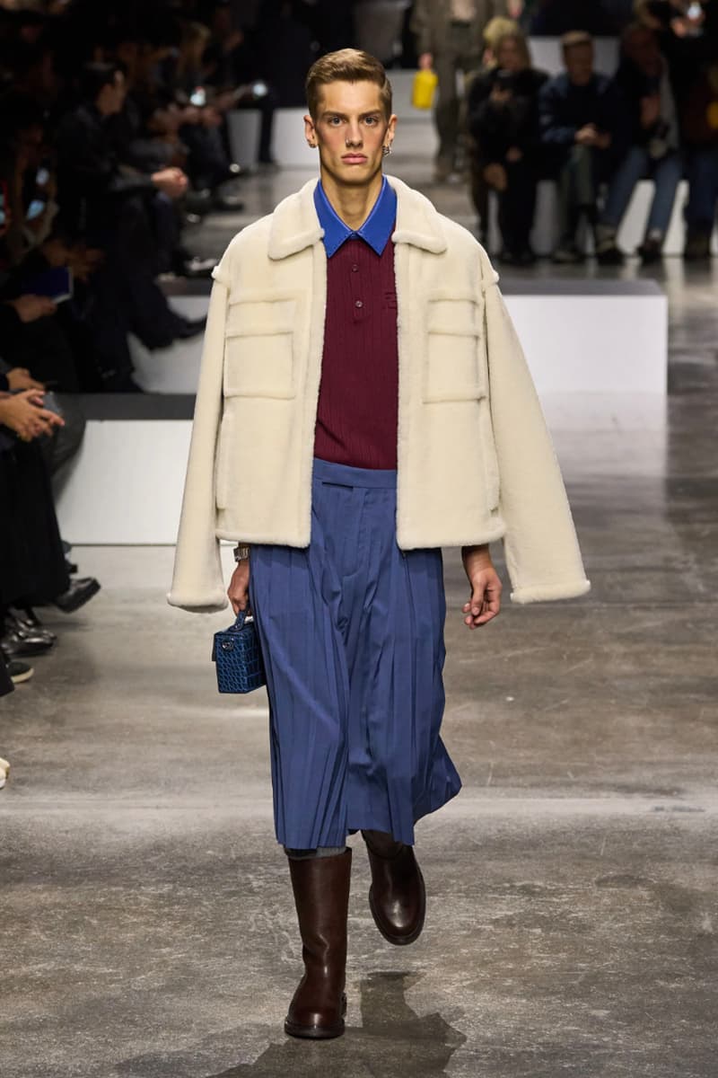 Fendi Fall/Winter 2024 Menswear Collection Milan Fashion Week Runway Images