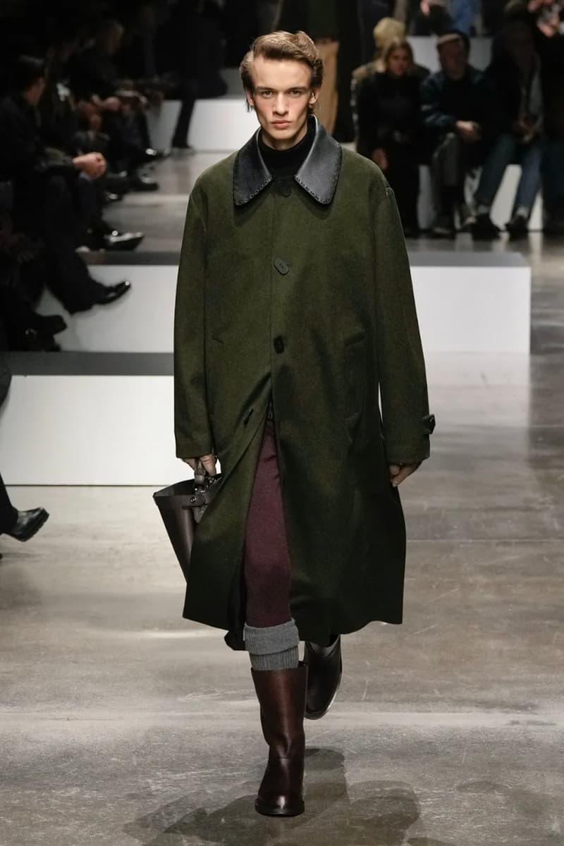 Fendi Fall/Winter 2024 Menswear Collection Milan Fashion Week Runway Images