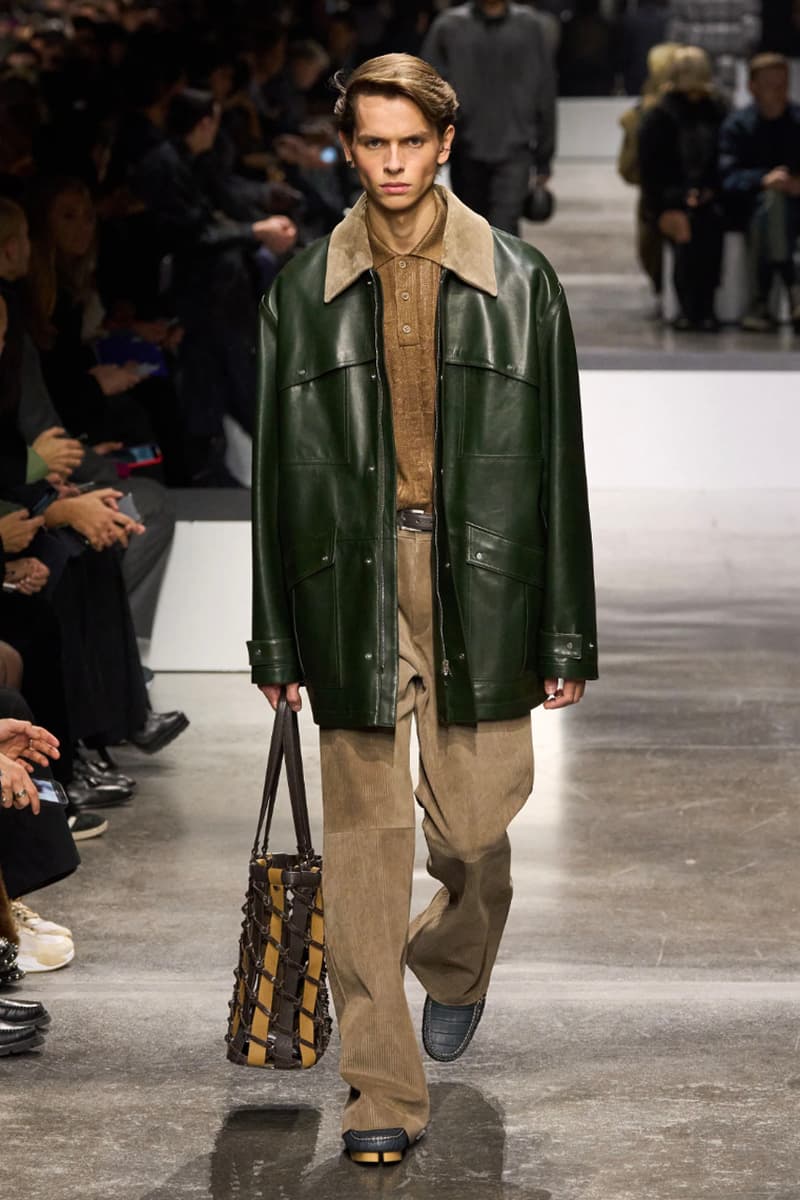 Fendi Fall/Winter 2024 Menswear Collection Milan Fashion Week Runway Images