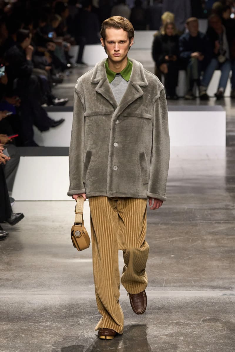 Fendi Fall/Winter 2024 Menswear Collection Milan Fashion Week Runway Images