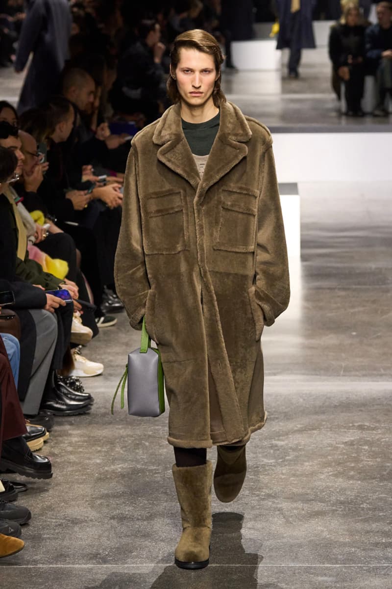 Fendi Fall/Winter 2024 Menswear Collection Milan Fashion Week Runway Images