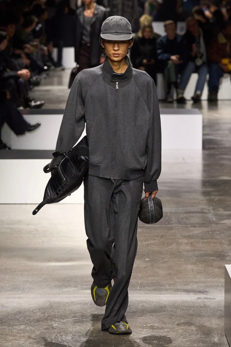 Fendi Fall/Winter 2024 Menswear Collection Milan Fashion Week Runway Images