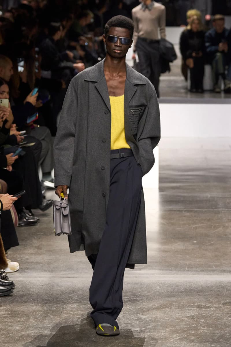 Fendi Fall/Winter 2024 Menswear Collection Milan Fashion Week Runway Images