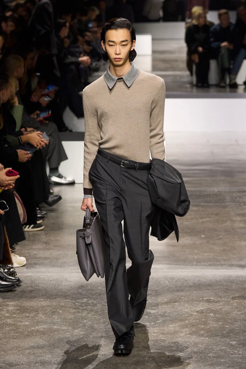 Fendi Fall/Winter 2024 Menswear Collection Milan Fashion Week Runway Images