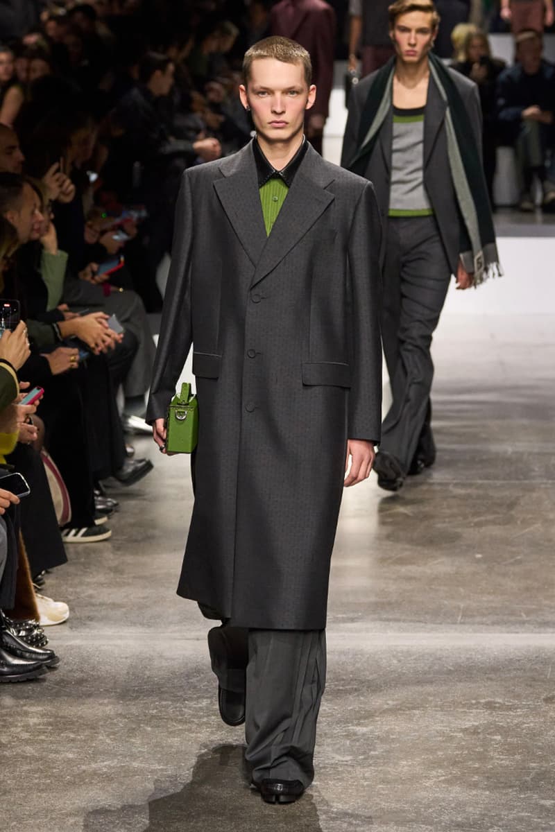 Fendi Fall/Winter 2024 Menswear Collection Milan Fashion Week Runway Images