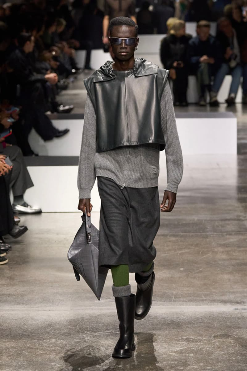 Fendi Fall/Winter 2024 Menswear Collection Milan Fashion Week Runway Images