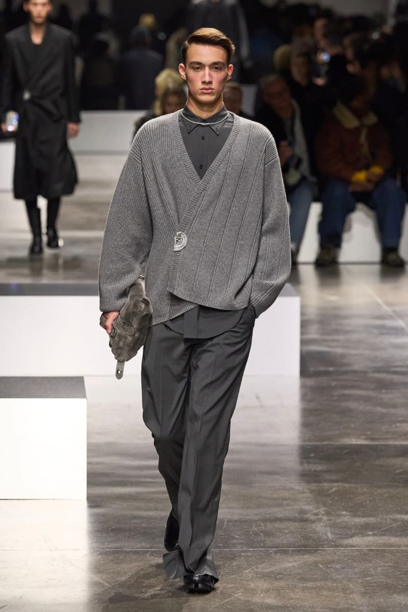 Fendi Fall/Winter 2024 Menswear Collection Milan Fashion Week Runway Images