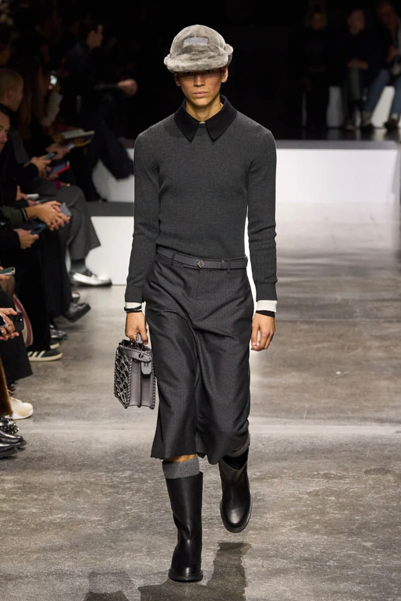 Fendi Fall/Winter 2024 Menswear Collection Milan Fashion Week Runway Images