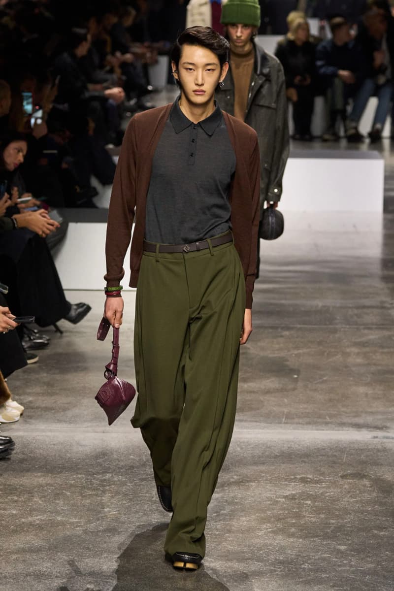 Fendi Fall/Winter 2024 Menswear Collection Milan Fashion Week Runway Images