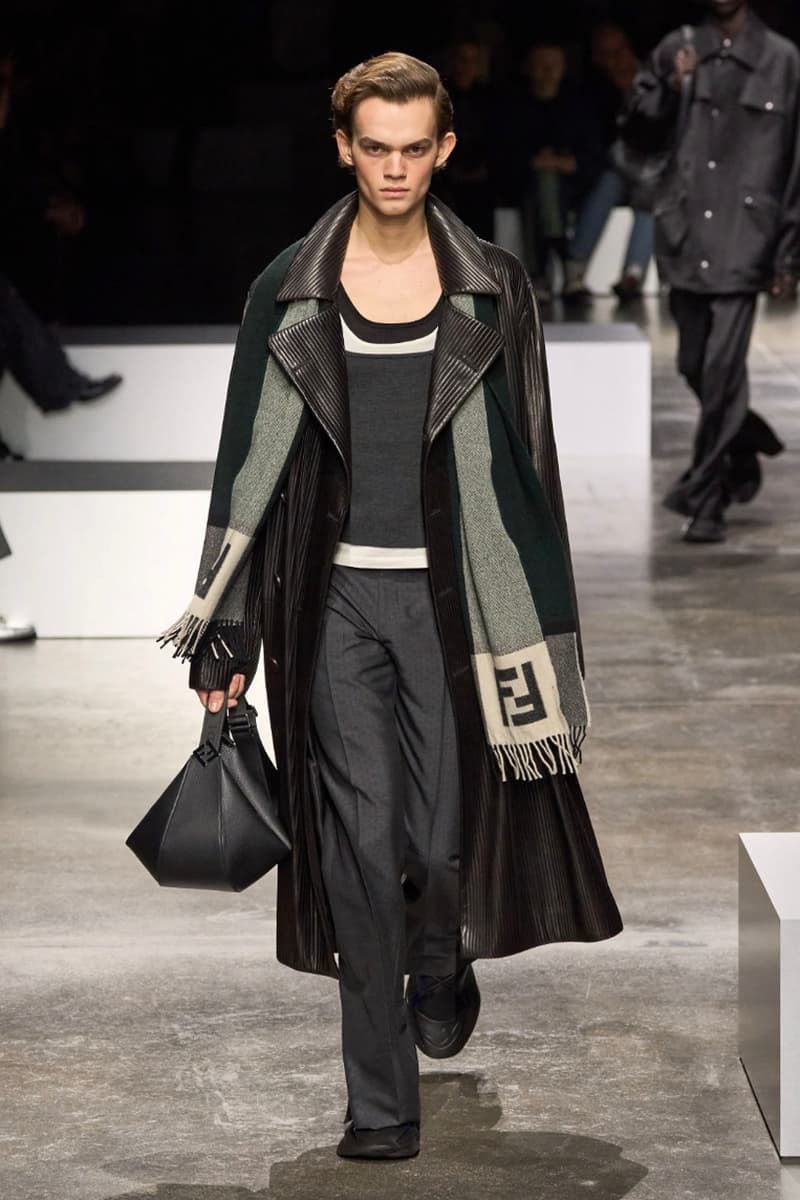 Fendi Fall/Winter 2024 Menswear Collection Milan Fashion Week Runway Images