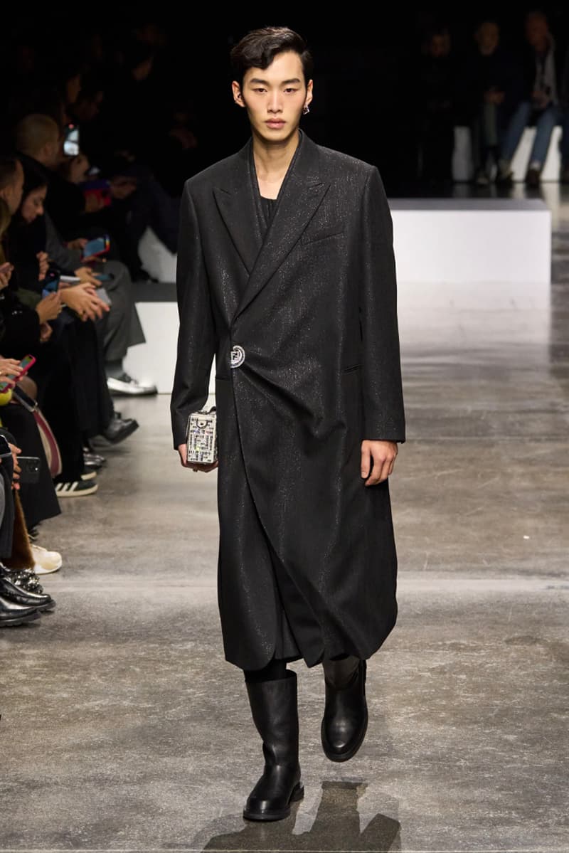 Fendi Fall/Winter 2024 Menswear Collection Milan Fashion Week Runway Images