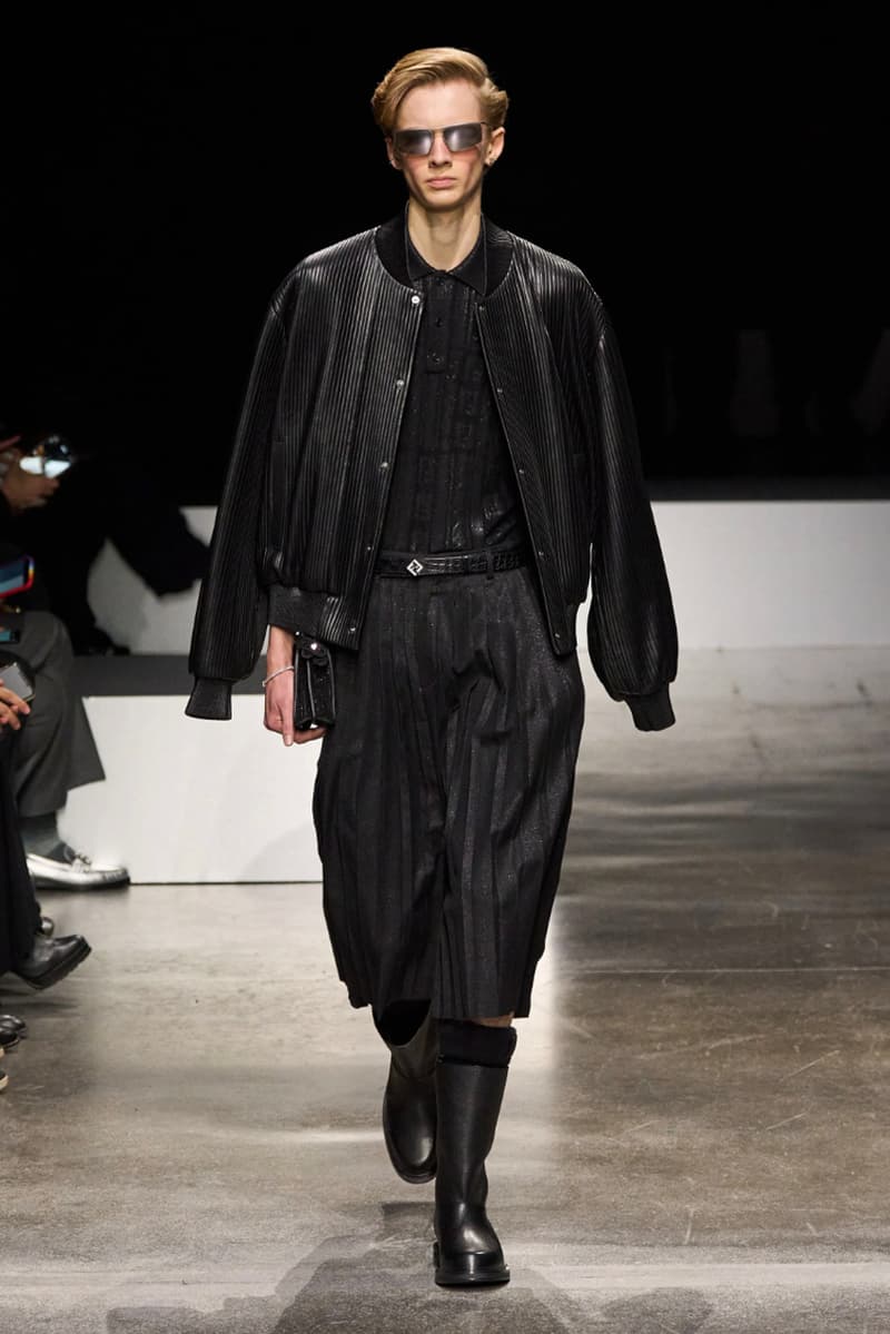 Fendi Fall/Winter 2024 Menswear Collection Milan Fashion Week Runway Images