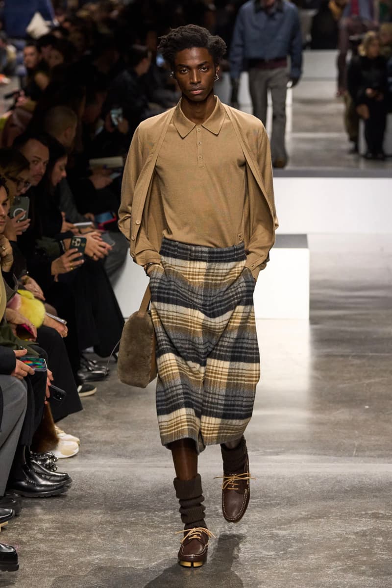 Fendi Fall/Winter 2024 Menswear Collection Milan Fashion Week Runway Images