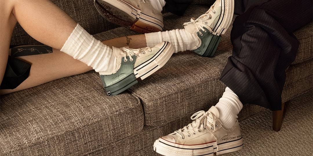 The Feng Chen Wang x Converse Chuck 70 2-In-1 Embraces Deconstruction