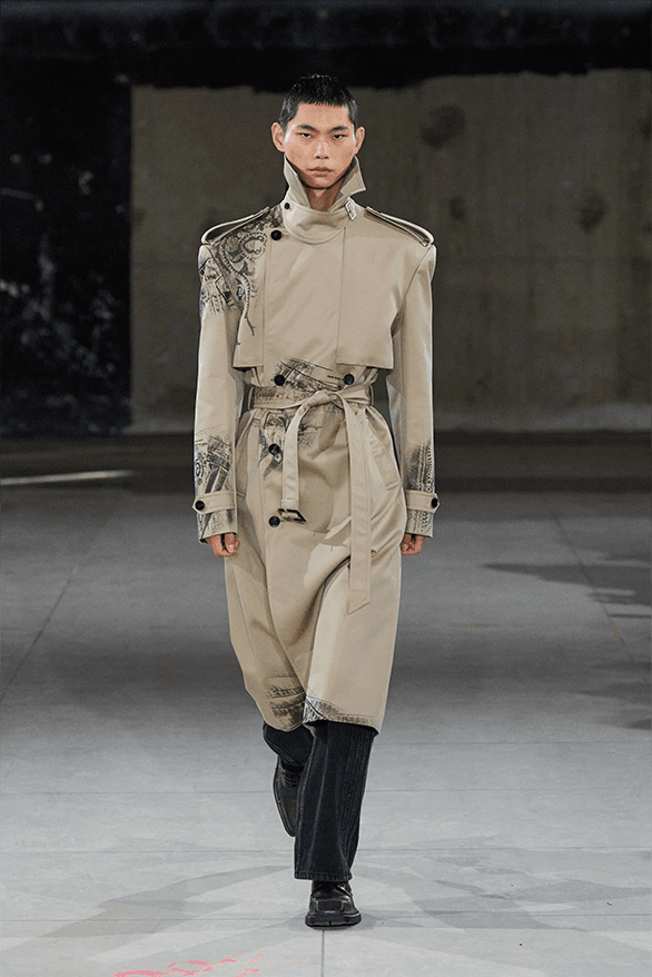 Feng Chen Wang Fall Winter 2024 Paris Fashion Week menswear womenswear runway show