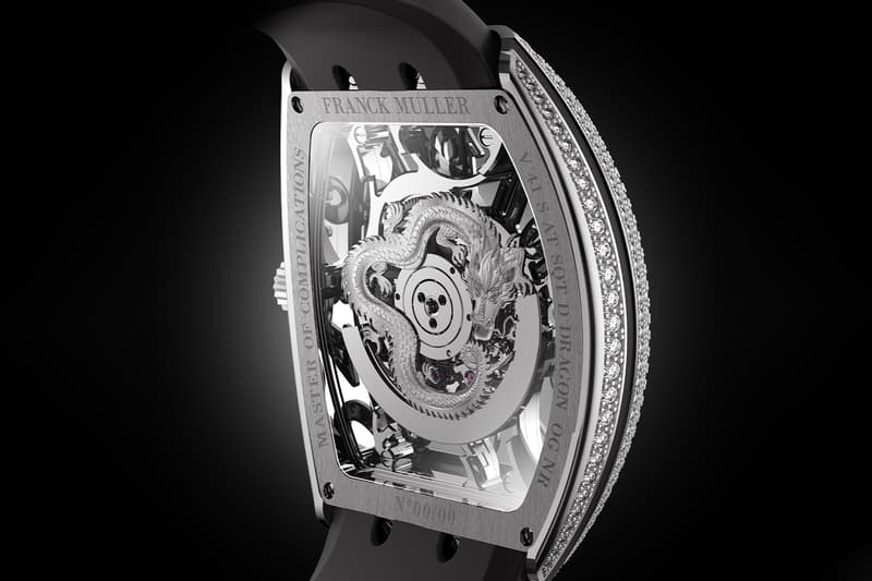 Franck Muller Cintrée Curvex Ryoko Kaneta Dragon Vanguard Dragon Slim Skeleton Limited Edition Info